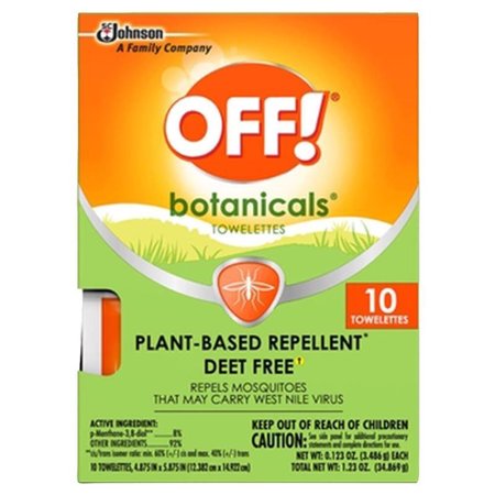 OFF ! Botanicals Insect Repellent Solid For Mosquitoes/Other Flying Insects 0.123 oz, 8PK 00239